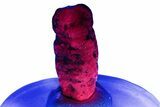 Highly Fluorescent Ruby Crystal - India #249679-1